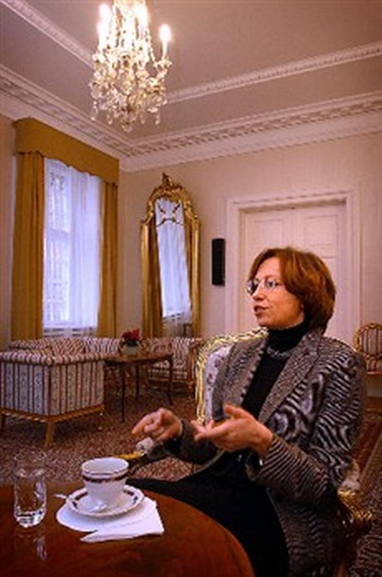 Danmark er ikke så attraktivt, siger Polens ambassadør, Barbara Tuge-Erecinska. - Foto: Finn Frandsen 