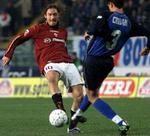 Francesco Totti var kampens store oplevelse. - Foto: AP 