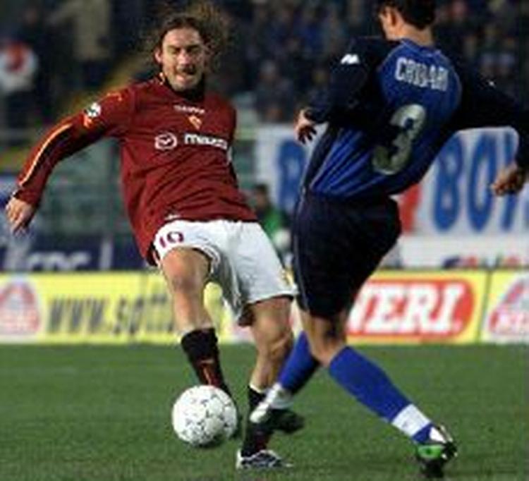 Francesco Totti var kampens store oplevelse. - Foto: AP 
