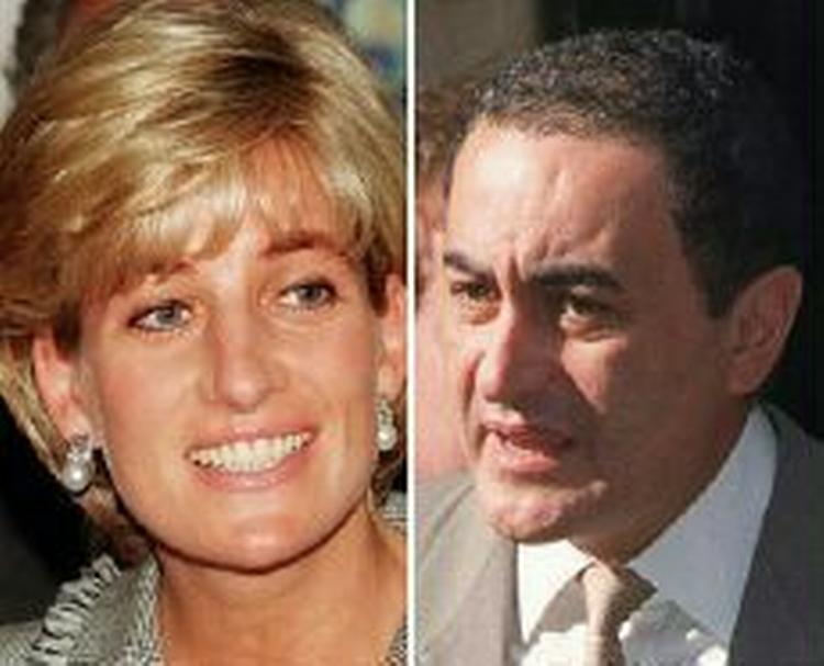 Både Diana og hendes kæreste, Dodi Fayed, omkom ved ulykken. - Foto: AP 