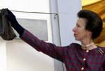 'Det kan godt være, at hun bider drenge, men hun bider i hvert fald ikke hunde', siger prinsesse Anne til den mistænktes hunds forsvar. - Foto: AP 
