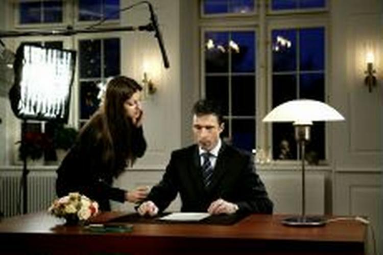 »Vi har en samlet konkurrenceevne, som er i top. Vi er faktisk blandt de fire bedste i verden«, sagde statsministeren. - Foto: Jacob Ehrbahn 