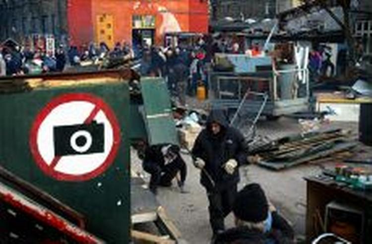 Christianitter og pushere har besluttet at tage sagen i egen hånd og komme politiet i forkøbet. - Foto: Finn Frandsen 