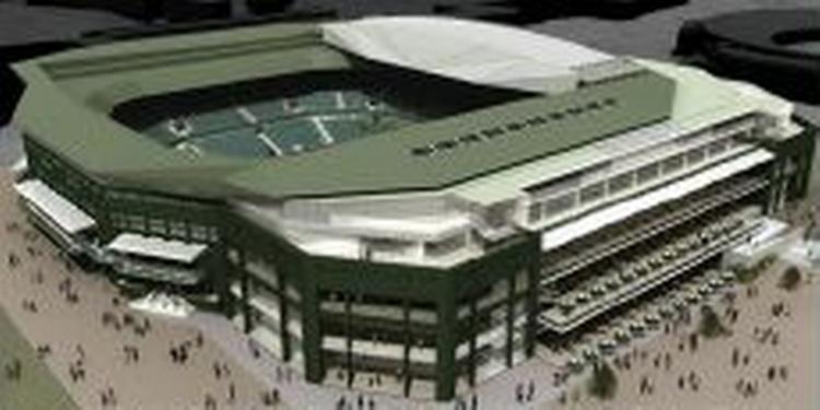Arrangørerne af Wimbledonturneringen har besluttet sig for at bygge et tag over Centre Court. - Modelfoto: AP 