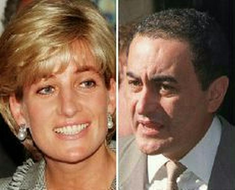 Diana og Dodi Al Fayed døde i en bilulykke i Paris i sommeren 1997 seks uger efter, at de havde mødt hinanden. - Foto: AP 