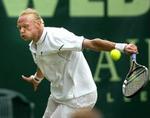 Kenneth Carlsen tabte 2-6 2-6 til den stærke spanier Robredo. - Foto: AP 