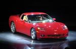 Den nye Chevrolet Corvette er mindre end forgængeren - men ikke langsommere. Foto: AP 
