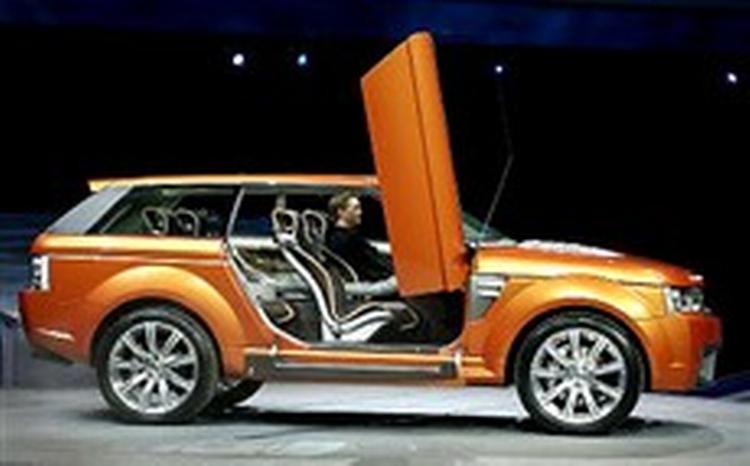 Range Stormer er grundlaget for en ny 'lille' Range Rover, som dog næppe får denne slags døre. Foto: Ford 