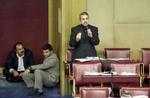 Disse medlemmer af Irans parlament får ikke lov at genopstille. - Foto: AP 