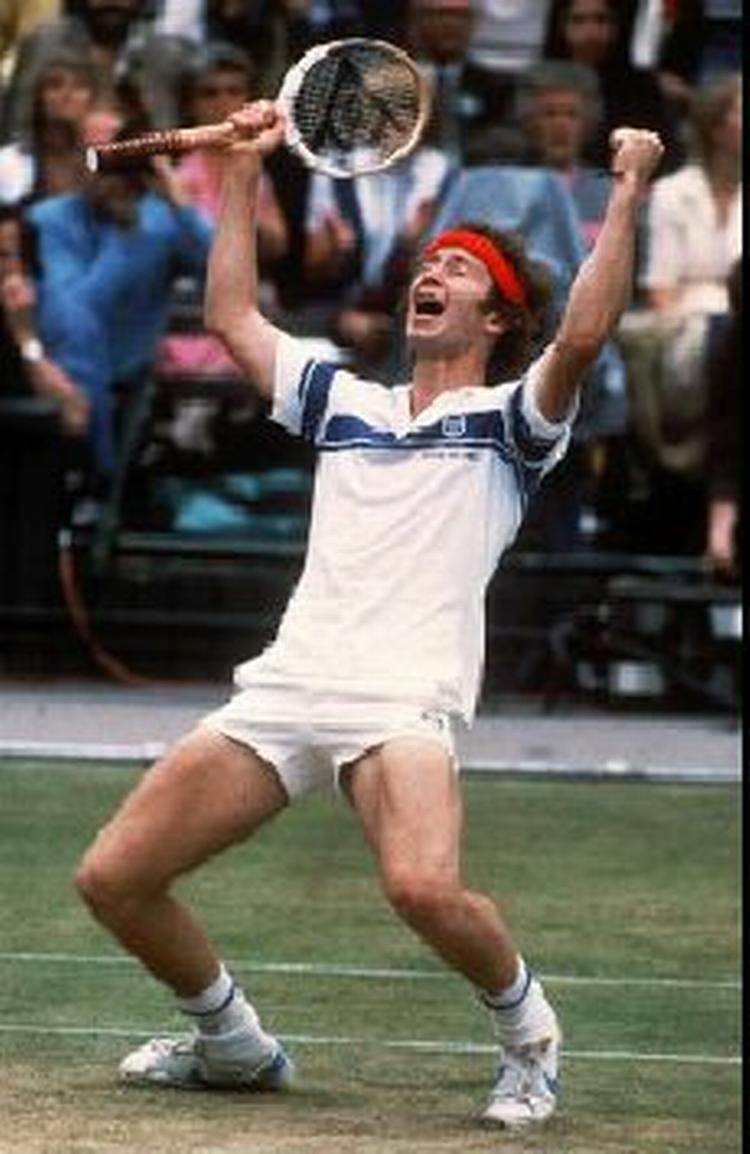 John McEnroe var kendt for sit voldsomme temperament. - Foto: AP 
