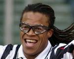 Edgar Davids er kendt for at spille med solbriller. - Foto: AP 