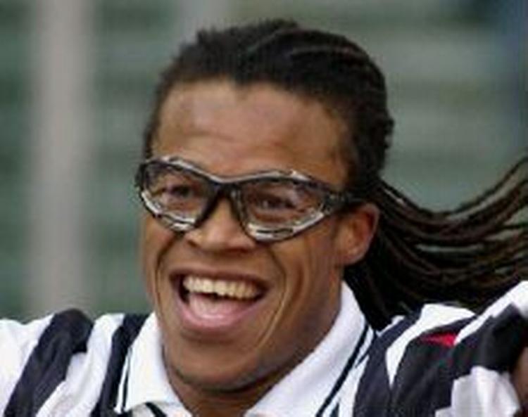 Edgar Davids er kendt for at spille med solbriller. - Foto: AP 