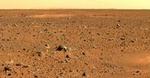 Et af de første fotos fra den amerikanske rumrobot Spirit, som har skabt opmærksomhed om fremtidens ambitioner for USA s rumprogram NASA.   Foto: NASA/AP 