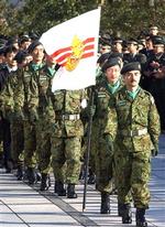 Japan sender i alt 1.000 soldater til Irak. - Foto: AP 