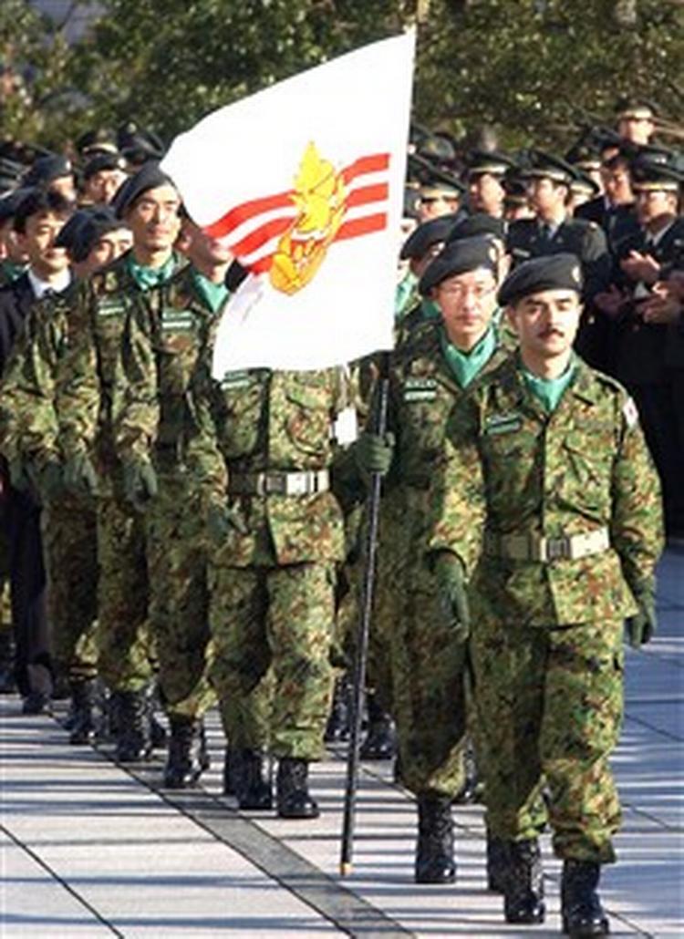 Japan sender i alt 1.000 soldater til Irak. - Foto: AP 