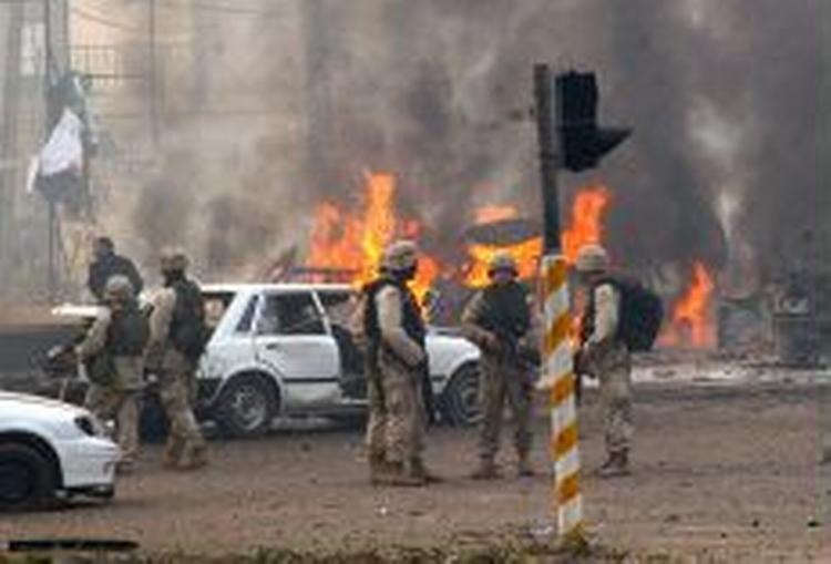 Angrebet mod koalitionen er det mest blodige siden oktober sidste år. - Foto: AP 
