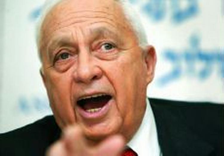 »Jeg har ringet til ambassadøren og takket ham for hans standpunkt mod den voksende bølge af antisemitisme«, siger premierminister Ariel Sharon. - Foto: AP 