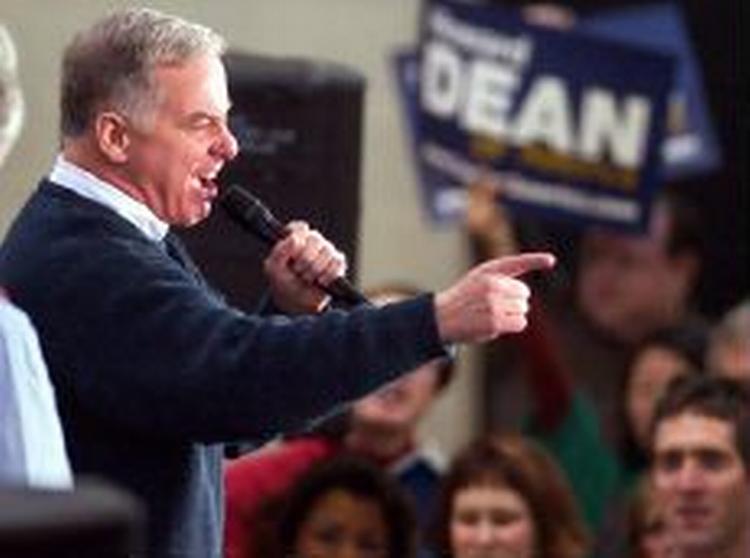 Howard Dean har tabt terræn i meningsmålingerne. - Foto: AP 