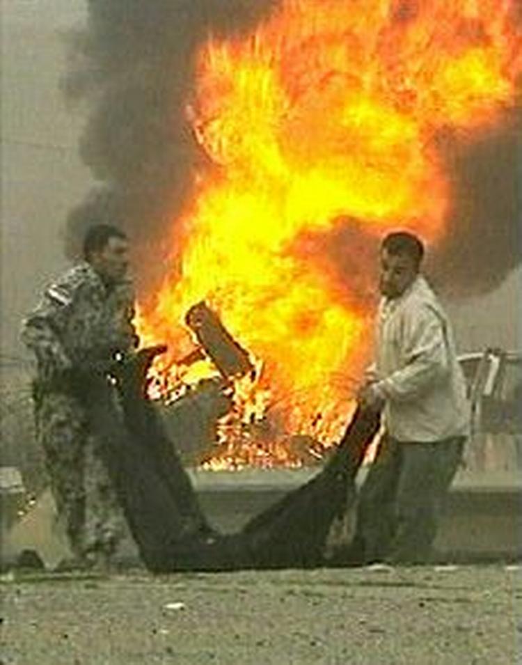 Håbet om at få FN til at genoptage deres rolle i Irak er ikke blevet bedre, efter en bilbombe søndag dræbte mindst 20 personer. - Foto: AP 