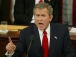 »Det er vores vigtigste opgave aktivt at forsvare det amerikanske folk«, sagde Bush. - Foto: AP 