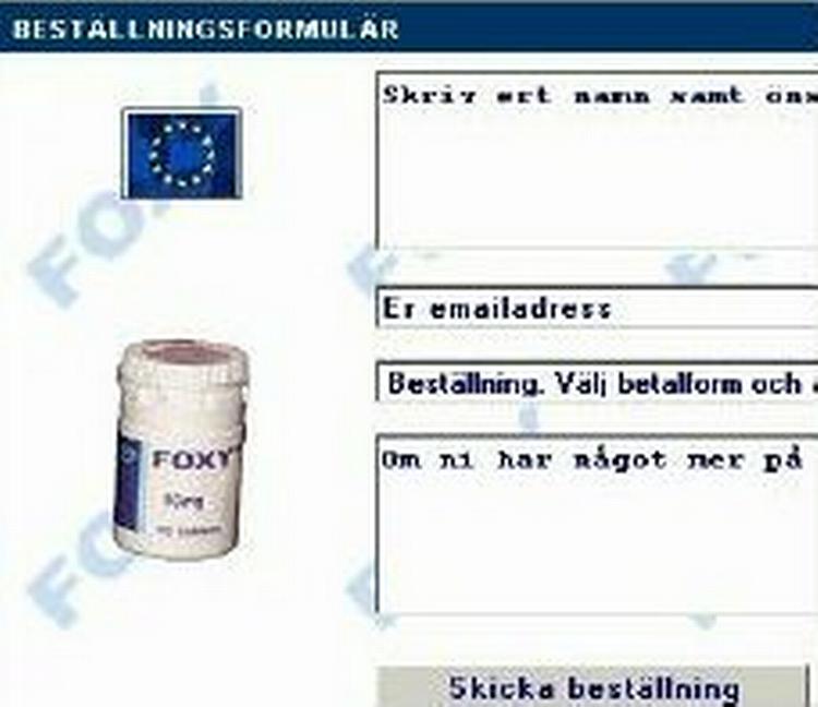 Foxy Methoxy er nemt at finde til salg i netbutikker. - Foto fra hjemmeside 
