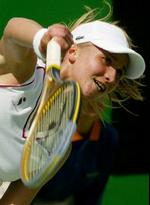 Tatiana Golovin vandt 6-2 6-3. - Foto: AP 