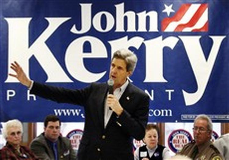 Primærvalget i New Hampshire bliver en styrkeprøve for John Kerry. - Foto: AP 