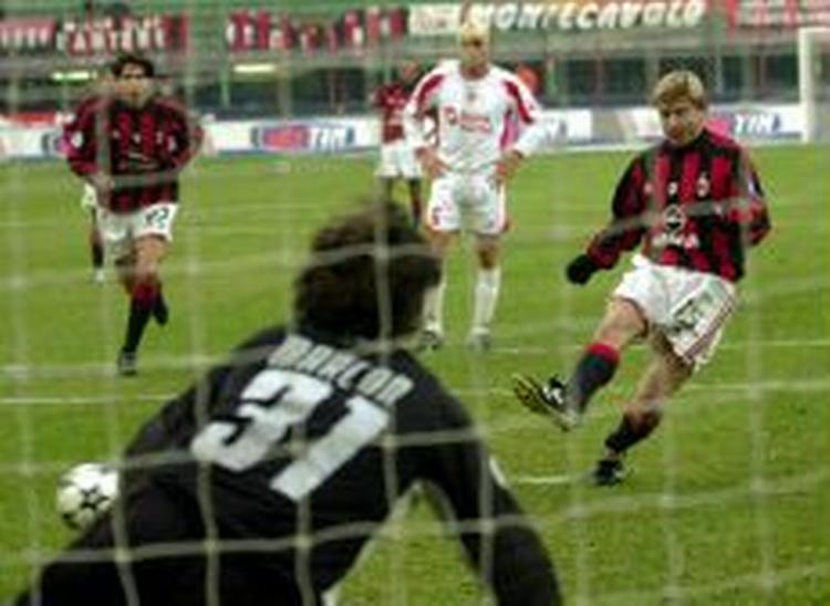 Jon Dahl har nu scoret tre gange i de seneste fire kampe for Milan. - Foto: AP 