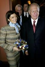 Præsident Ricardo Lagos tog imod udnævnelsen, da hans kone er syg. - Foto: Thomas Borberg 