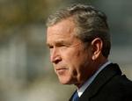 Den amerikanske præsident Bush er kommet under pres, efter at chefen for de amerikanske våbeninspektører i Irak sagde sit job op i fredags. - Foto: AP 