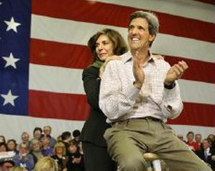 John Kerry har masser af glæde sig over indtil videre i den demokratiske valgkamp. - Foto: AP 