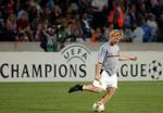Mads Timm fik sin debut for Manchester United i en Champions League kamp mod israelske Maccabi Haifa. United tabte 3-0. - Foto: AP 
