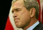 George Bush angriber »aktivistiske dommere« for at tillade bøsser og lesbiske at gifte sig. - Arkivfoto: AP 