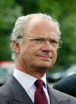Den svenske konge, Carl Gustaf, roser sin kollega i Brunei. - Foto: AP 