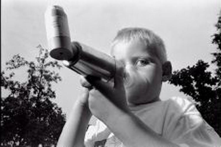 Inhalator udstyret med mundstykke, så børn nemmere kan optage medicinen. - Foto: Thomas Borberg 