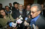 FN-gruppens leder Lakhdar Brahimi. - Foto: AP 