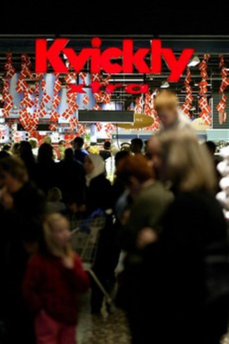 Kvickly Xtra-butikkerne blev lanceret, for at Coop Danmark skulle slippe af med sit helt store flop   varehusene OBS. Men også den nye variant er foreløbig en dyr fiasko.   Foto: Thomas Borberg 