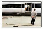 Problemet med de for lange tog opstår, når DSB vælger at køre med fire sammenkoblede togsæt. - Foto: Rasmus Baaner 