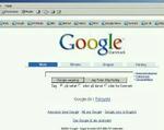 Google er kendt for sin rene, reklamefri forside. Foto fra hjemmesiden 