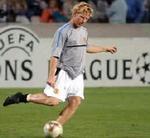 Mads Timm har spillet en kamp i Champions League for Manchester United. Det var mod Maccabi Haifa. - Foto: AP 