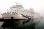 Stena Nautica blev bugseret i havn i Göteborg. - Foto: AP 