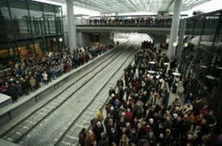 Den nye Flintholm Station blev indviet for en måned siden. - Foto: Jens Dresling 