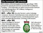 De hemmelige tjenester. 