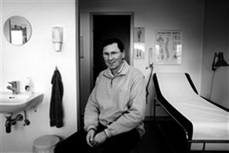 Læge Preben Holme Jørgensen er blevet truet med et sagsanlæg af medicinalfirmaet Pfizer, efter at han har kritiseret firmaet og et af dets produkter. - Foto: Thomas Borberg 