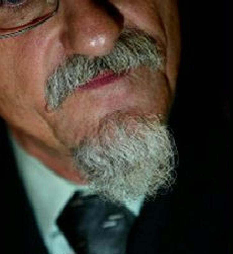Dette skæg tilhører Mogens Lykketoft - og han bør nok fremover holde sig fra Turkmenistan. - Foto: Thomas Sjørup 