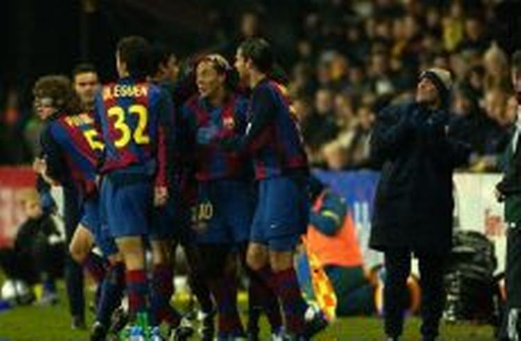Ronaldinho scorede i to forsøg. - Foto: Jens Dresling 