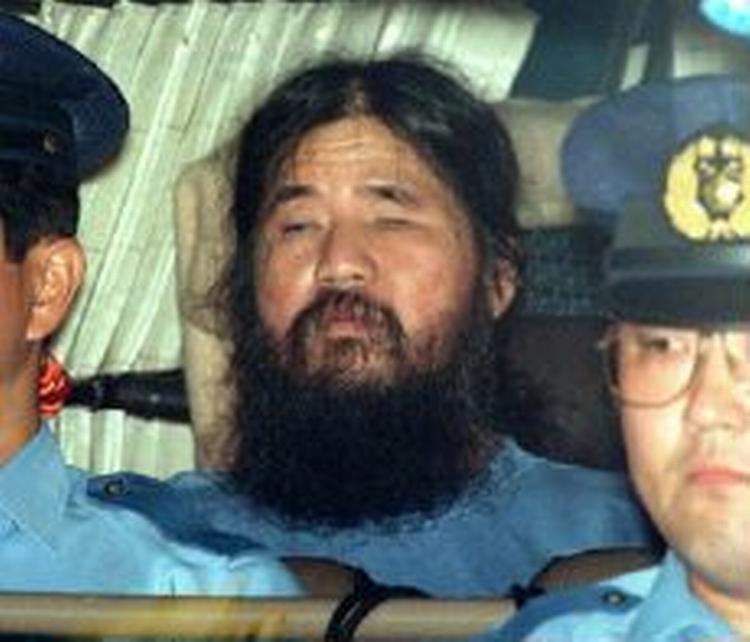 Shoko Asahara er halvblind. - Arkivfoto: AP 