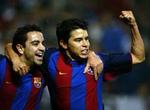 Javier Saviola scorede til 2-0. - Foto: AP 