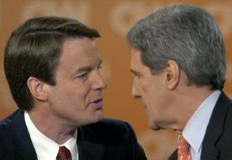 John Edwards har for første gang angrebet sin rival John Kerry. Den store kamp begynder i morgen, hvor hele ti stater går til valgurnerne. - Arkivfoto: AP 