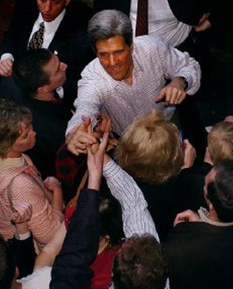 John Kerry har vundet 18 af i alt 20 stater indtil videre. - Foto: AP 